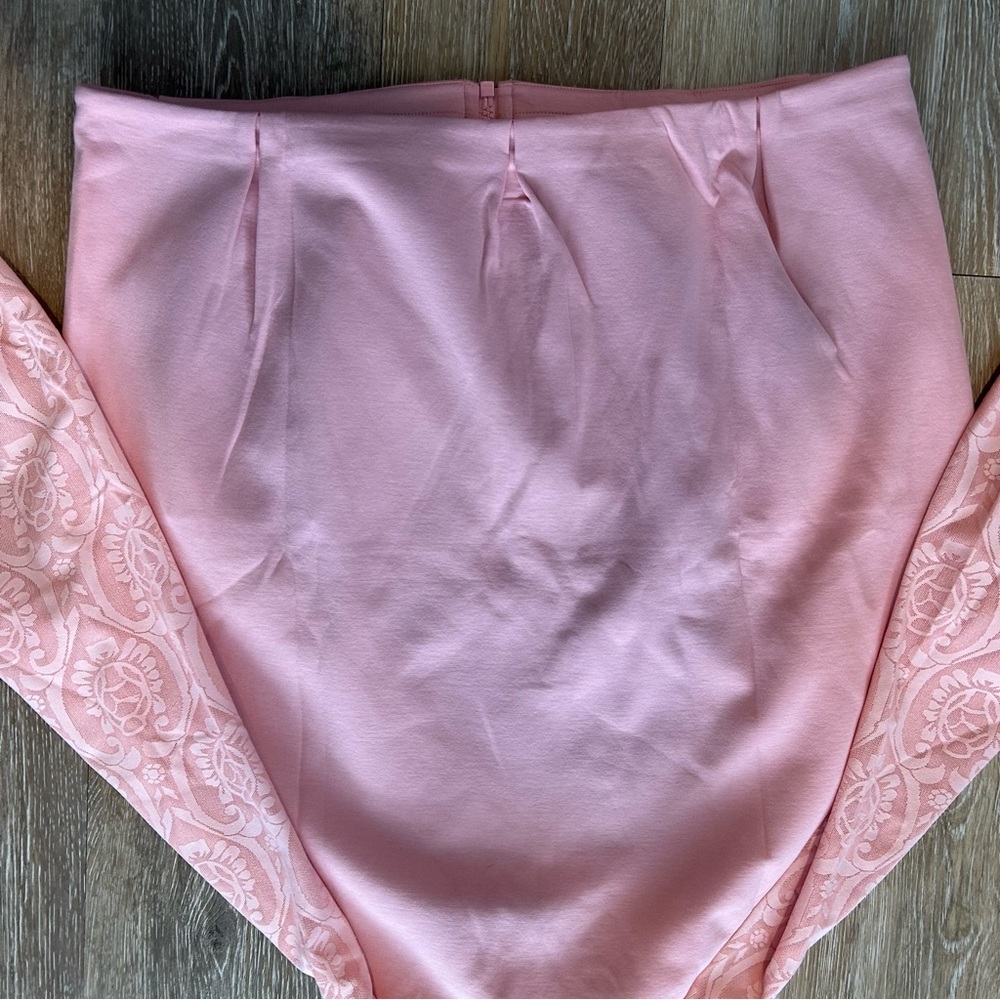 Puma Light Pink Patterned Track Jacket - Picture 2 of 5